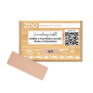 105 Golden Sand Refill Rectangle Eye Shadow, ZAO