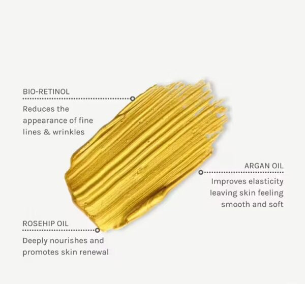 EVOLVE Bio-Retinol Gold Mask 60ml - Image 2