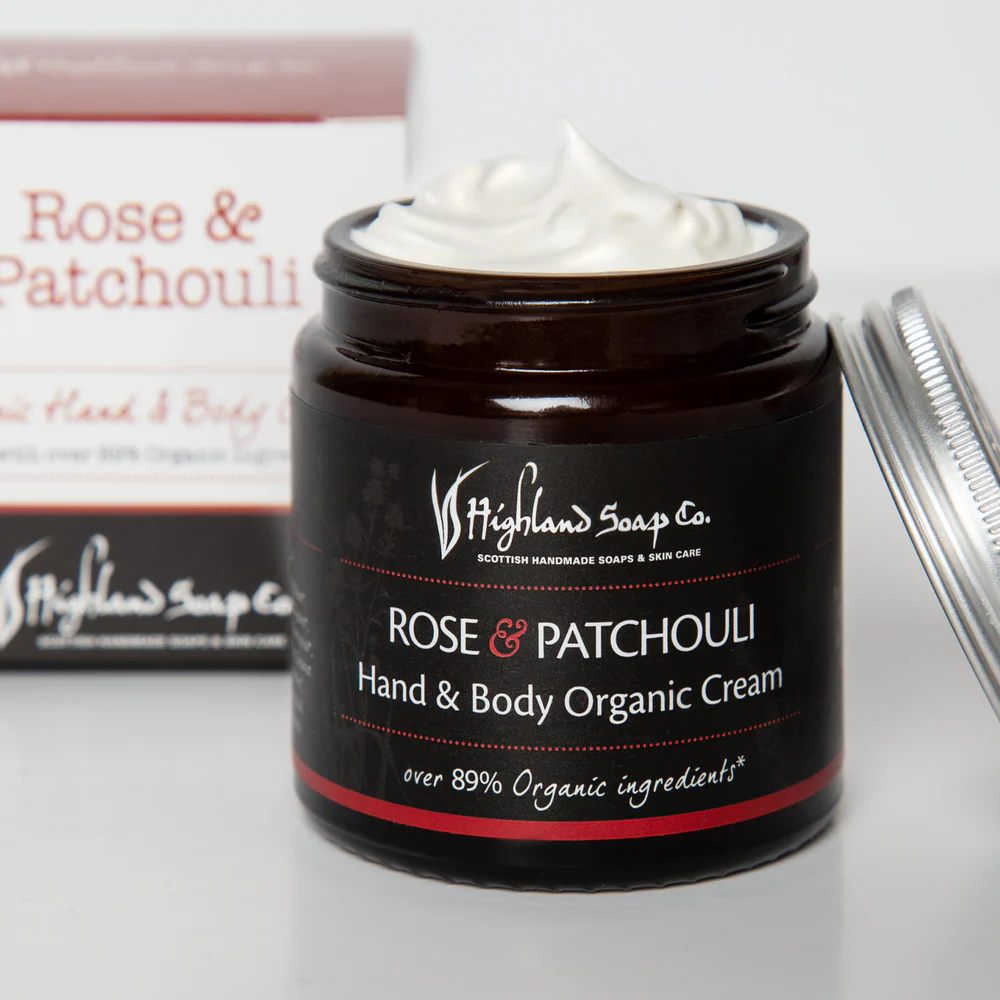 Rose Patchouli Hand Body Cream
