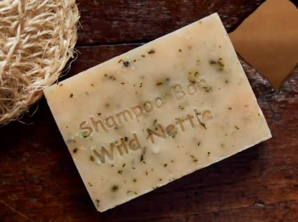140gr Brennesle Shampobar Økologisk, Highland Soap Co - Image 2