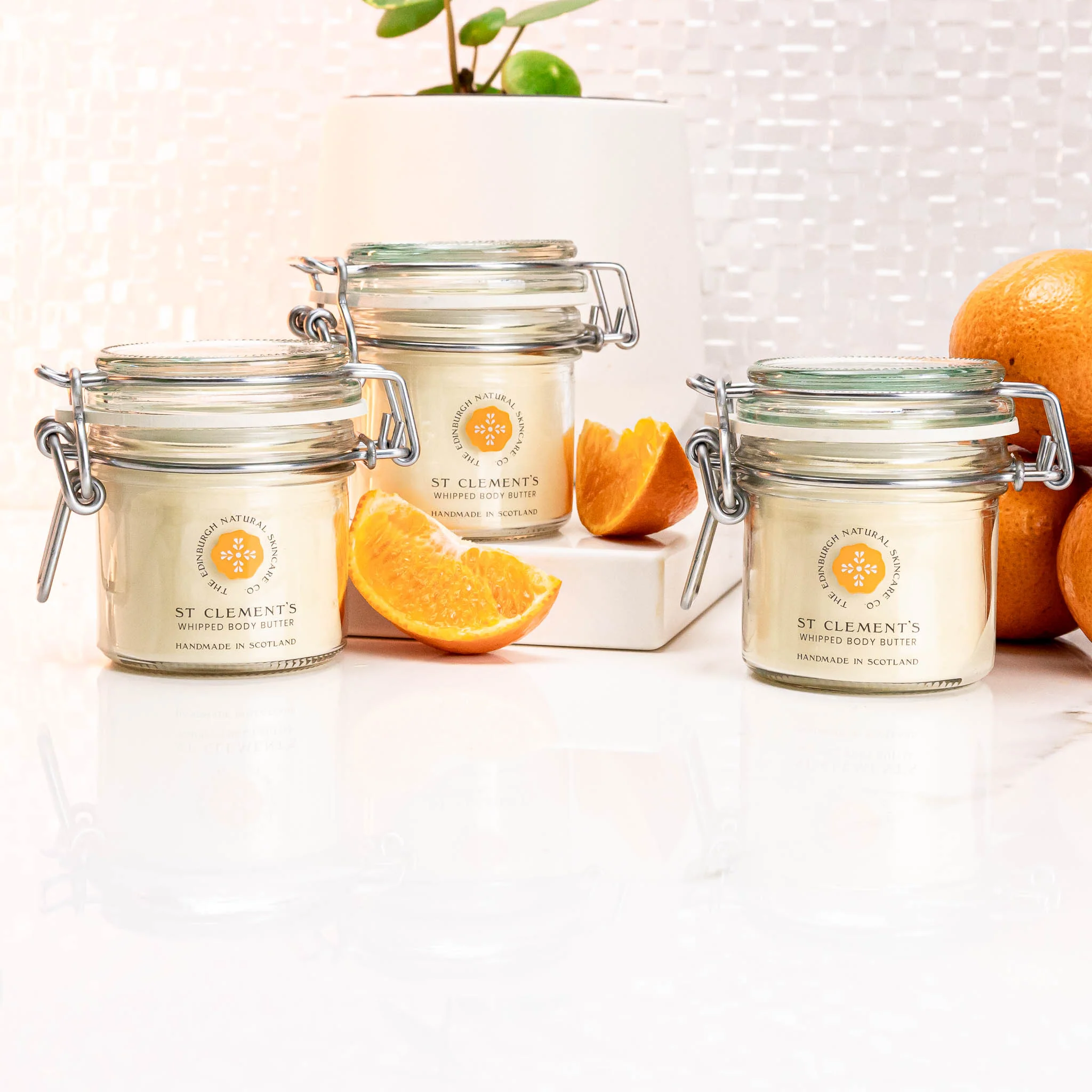 St Clements 100ml, body butter, Edinburgh Natural Skincare, Eir Naturals