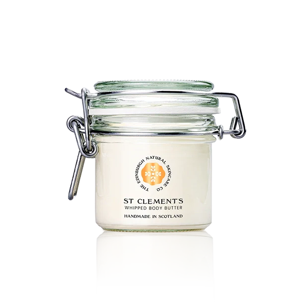 St Clements 100ml, body butter, Edinburgh Natural Skincare, Eir Naturals