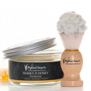 Barbersett med Whisky & Honning~ Økologisk~Highland